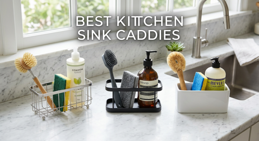 Current image: Best kitchen sink caddies