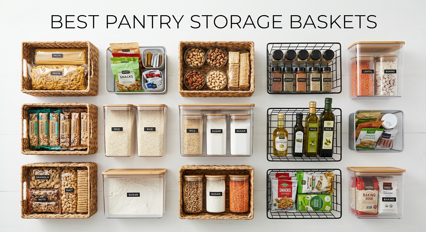 Best Pantry Storage Baskets