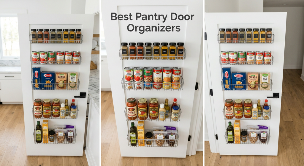 Current image: Best pantry door organizers