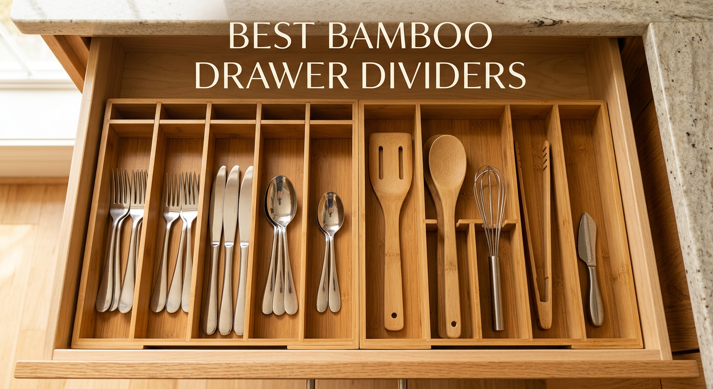 Best Bamboo Drawer Dividers