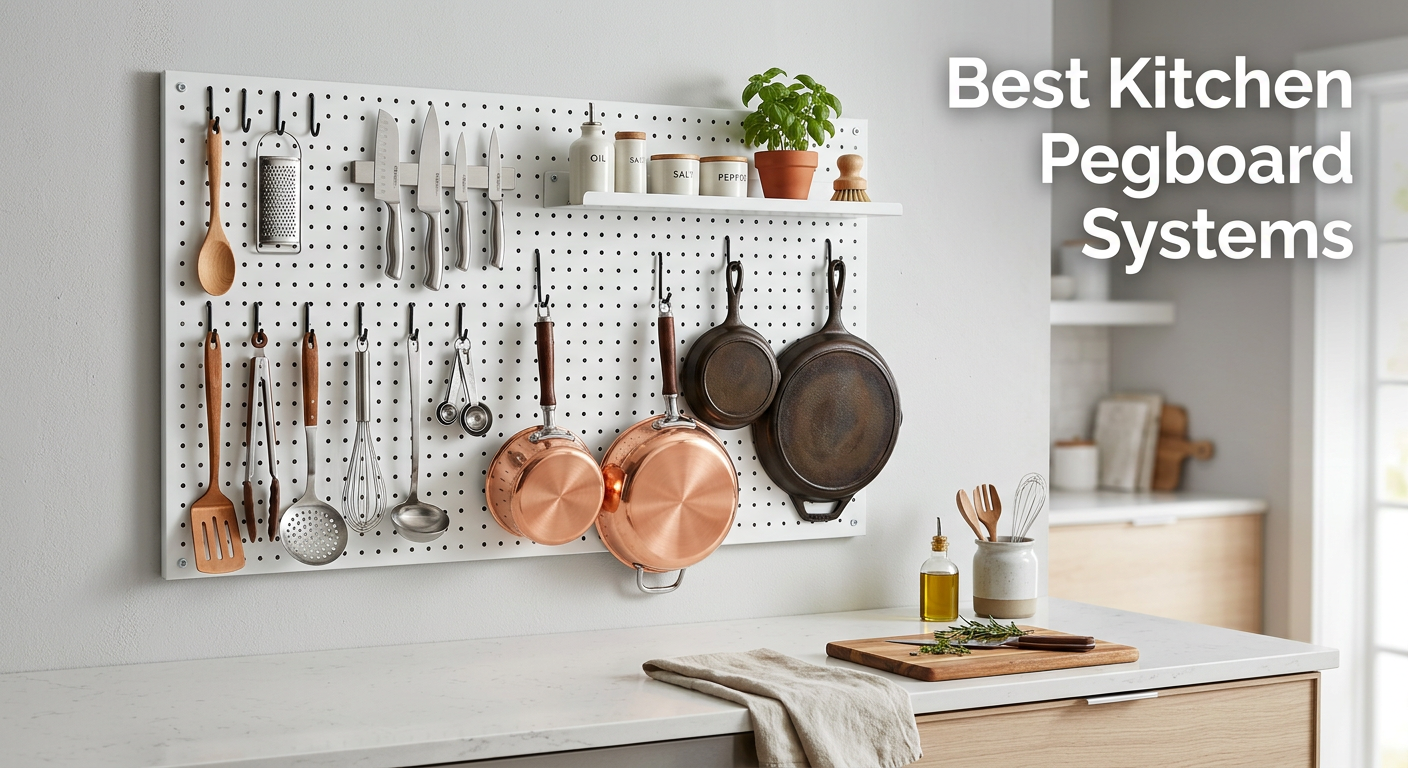 Best Kitchen Pegboard Systems