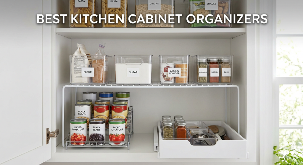 Current image: Best kitchen cabinet organizers