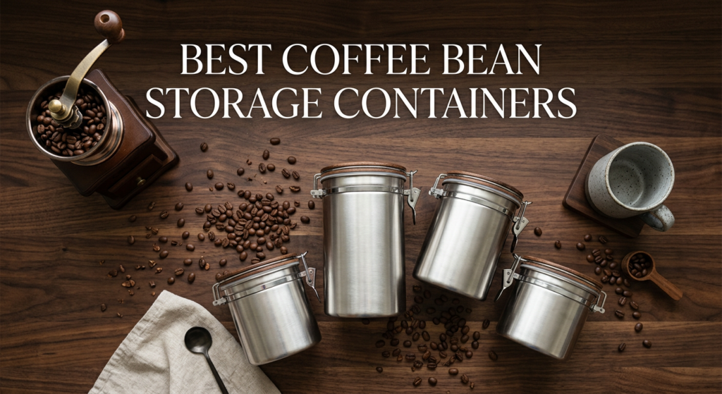 Current image: Best coffee bean storage containers