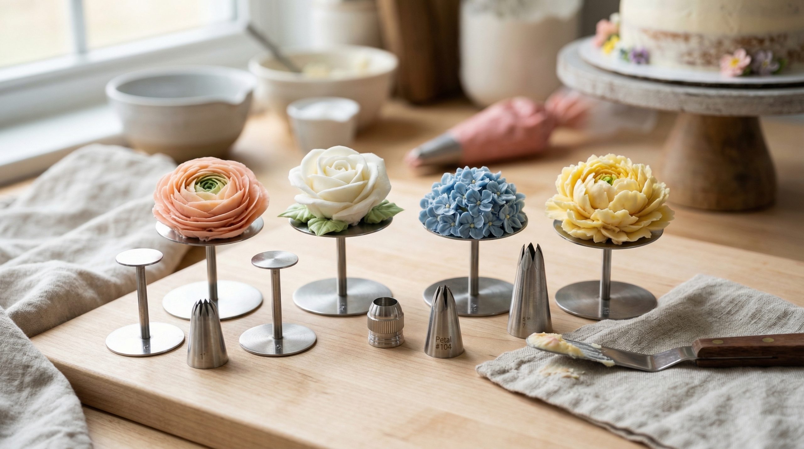 Best flower nail sets for cake decorating