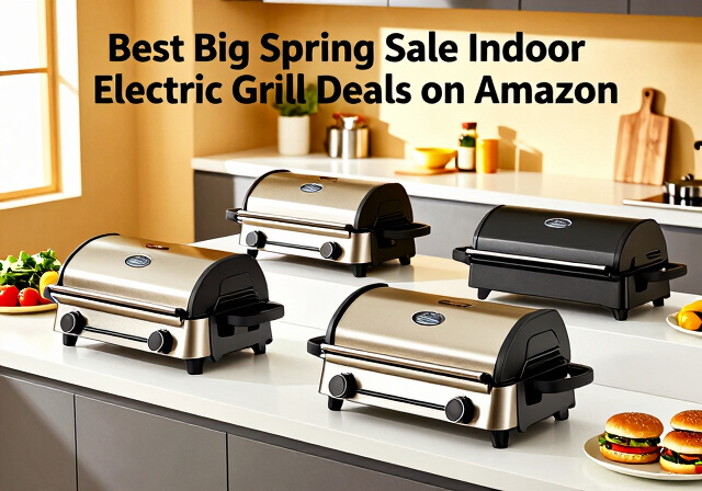Best Big Spring Sale Indoor Electric Grill Deals on Amazon