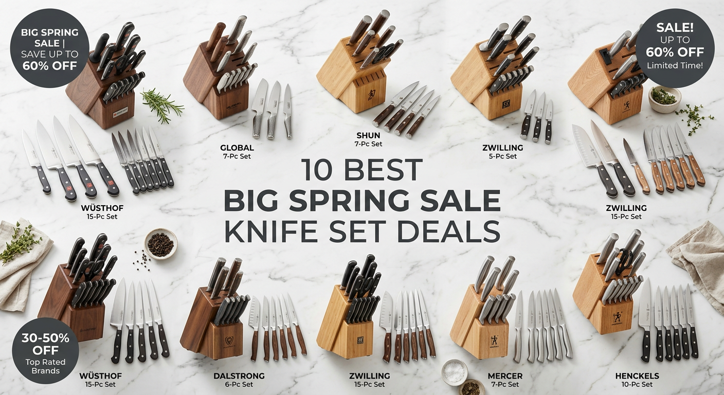 Best Big Spring Sale Knife Set Deals on Amazon