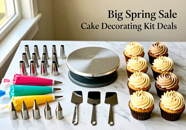 Best Big Spring Sale Cake Decorating Kit Deals on Amazon