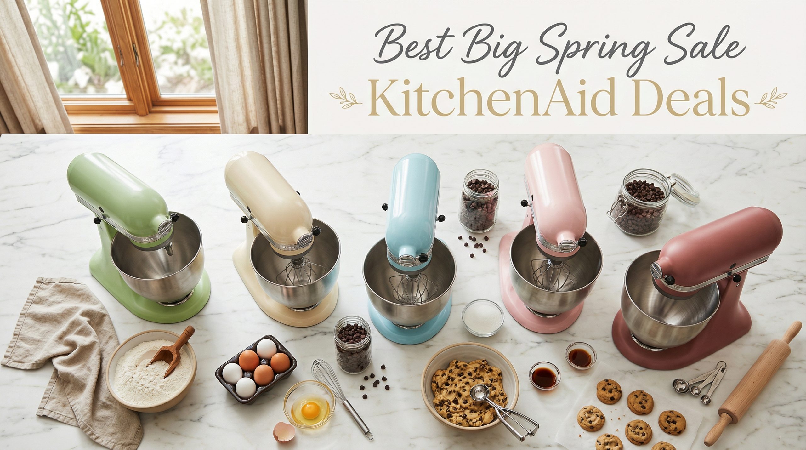 Best Big Spring Sale KitchenAid Stand Mixer Deals on Amazon