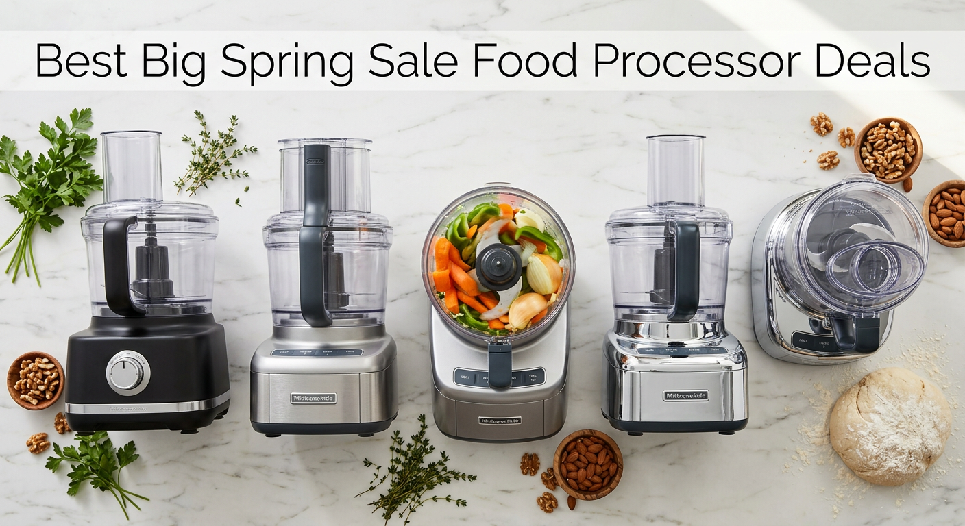 Best Big Spring Sale Food Processor Deals on Amazon