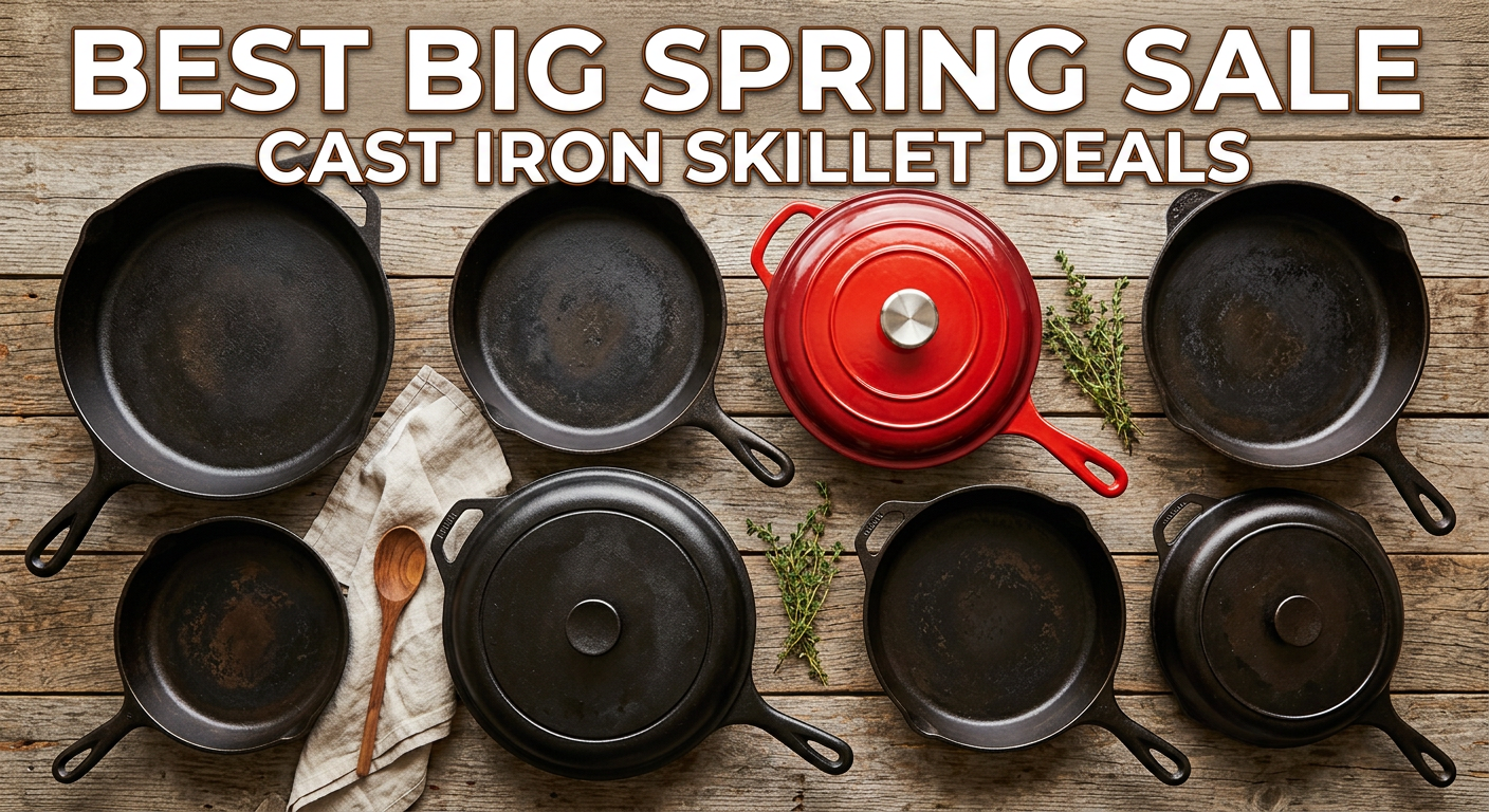 Best Big Spring Sale Cast Iron Skillet Deals on Amazon