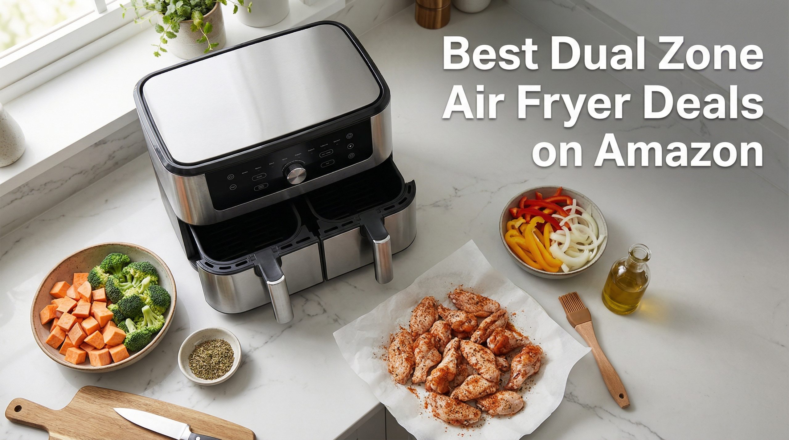 Best Big Spring Sale Dual Zone Air Fryer Deals on Amazon