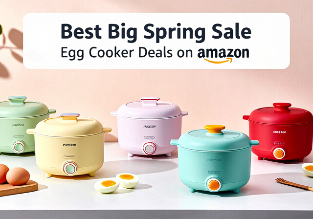Best Big Spring Sale Egg Cooker Deals on Amazon