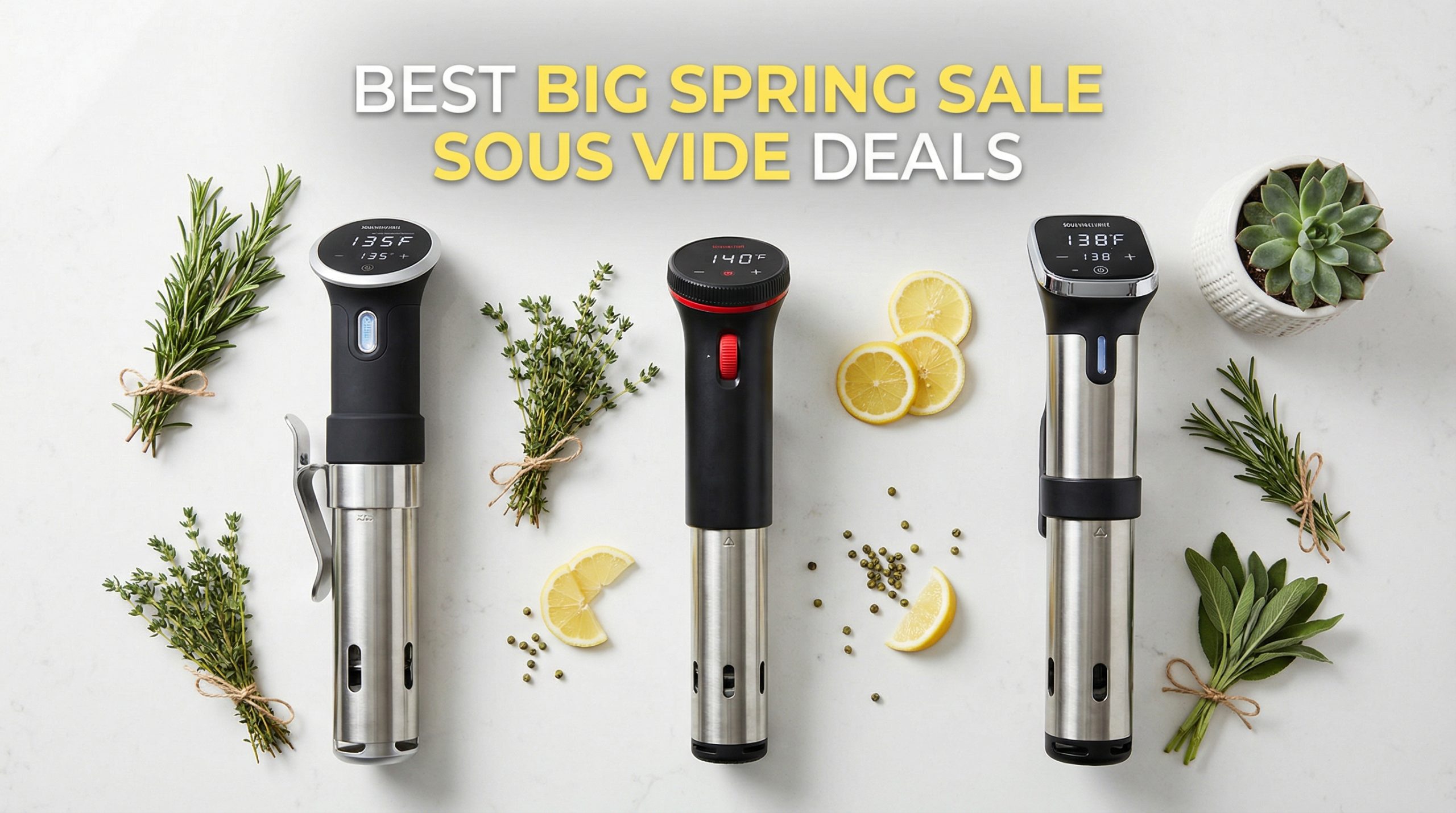 Best Big Spring Sale Sous Vide Machine Deals on Amazon