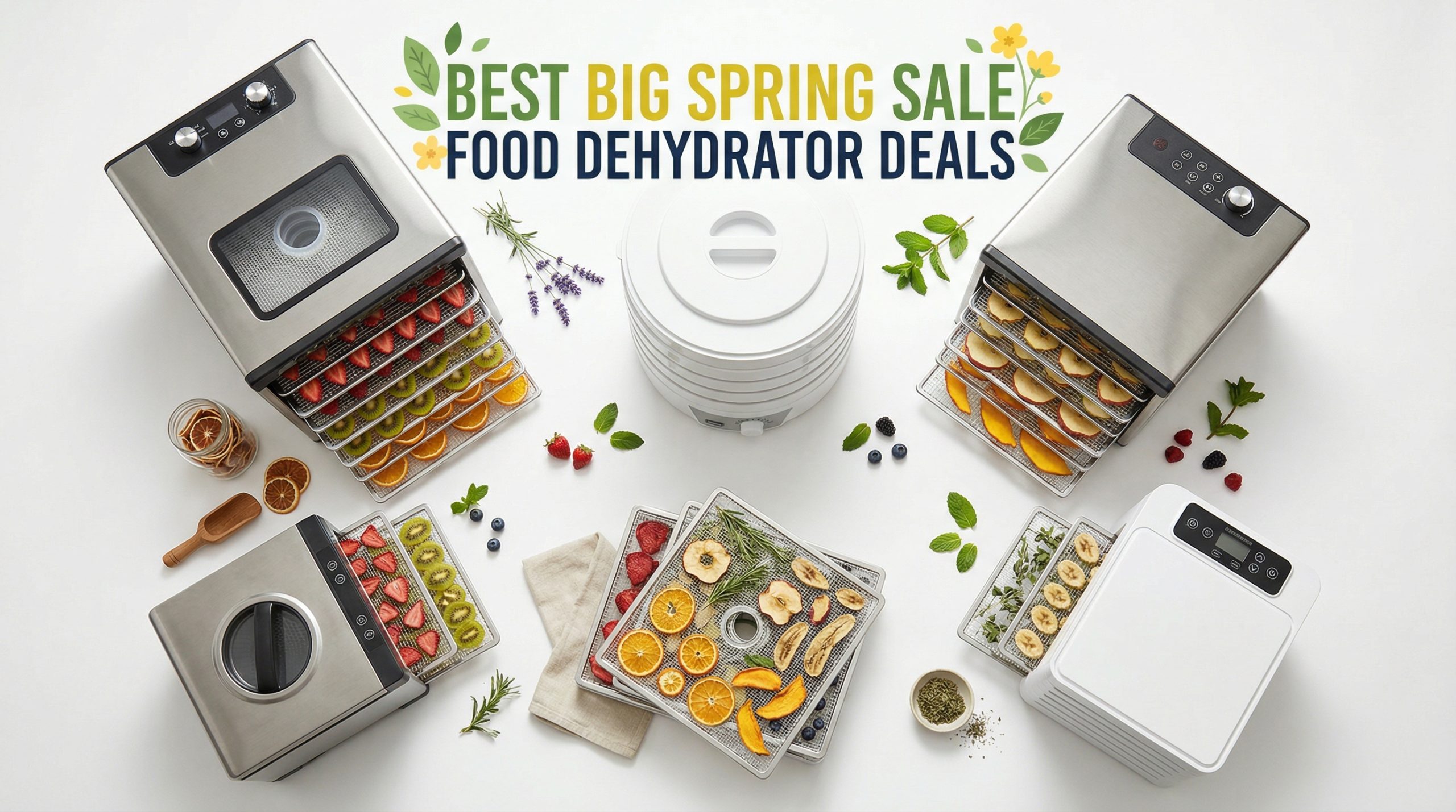 Best Big Spring Sale Food Dehydrator Deals on Amazon