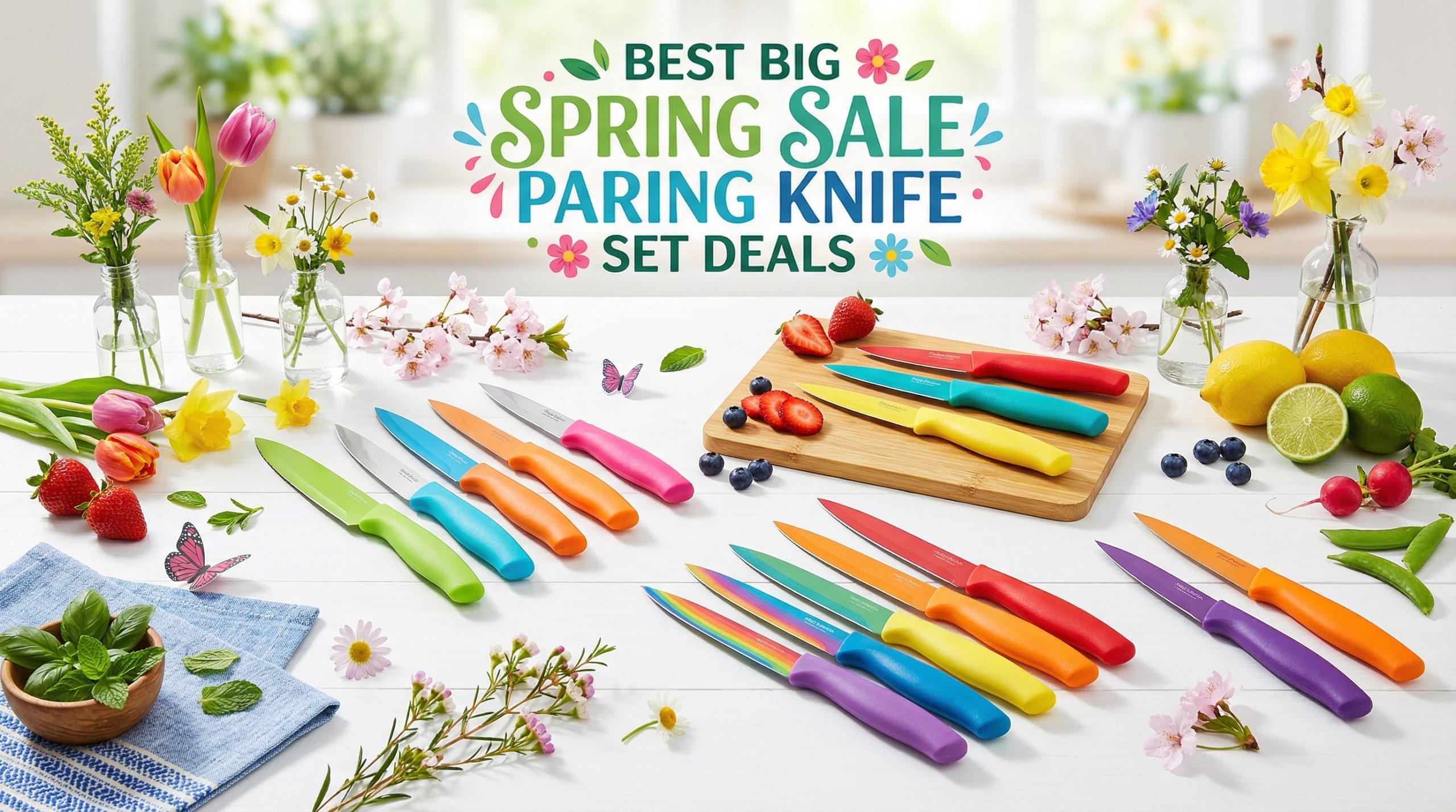 Best Big Spring Sale Paring Knife Set Deals on Amazon