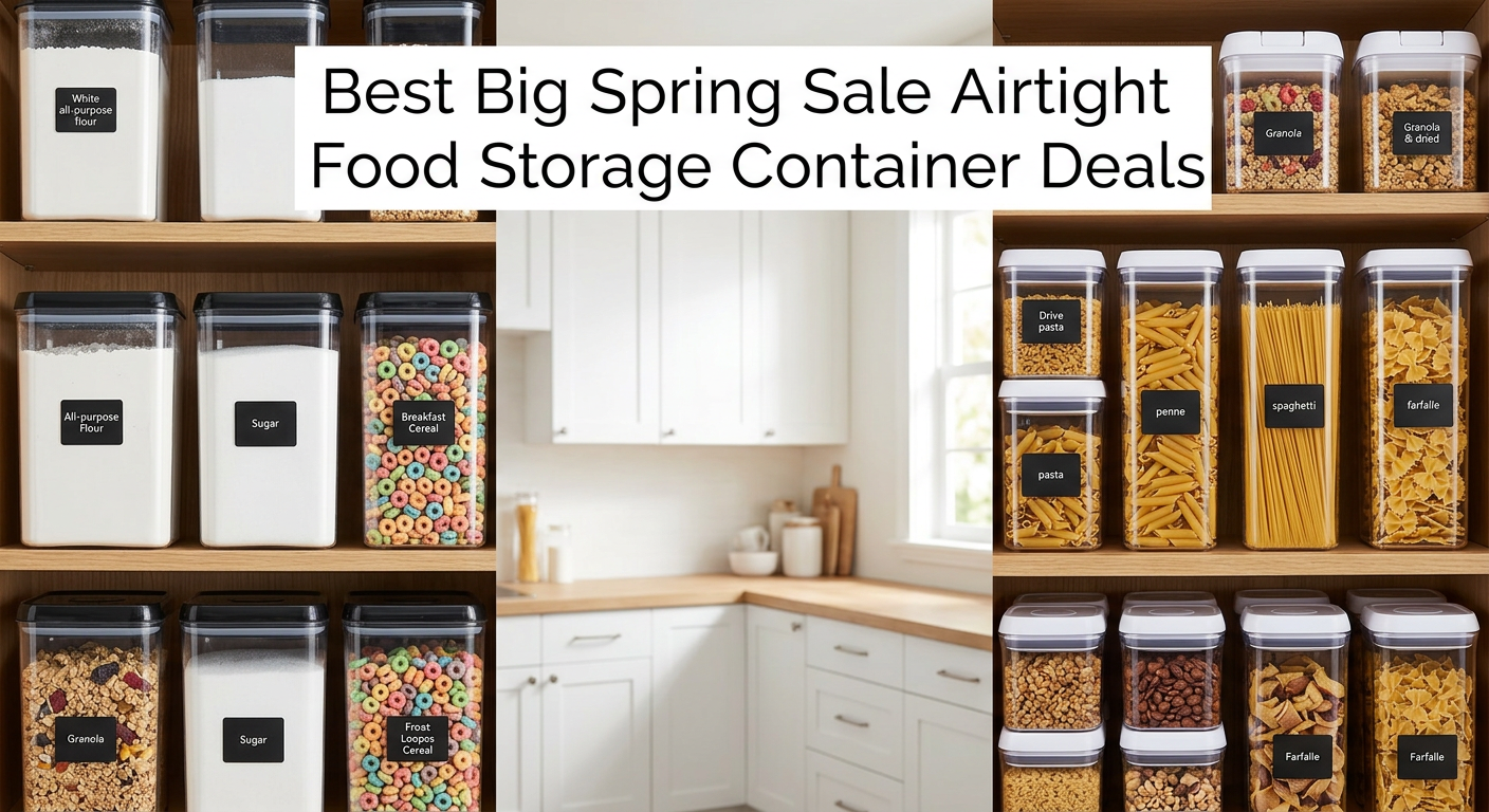 Best Big Spring Sale Airtight Food Storage Container Deals