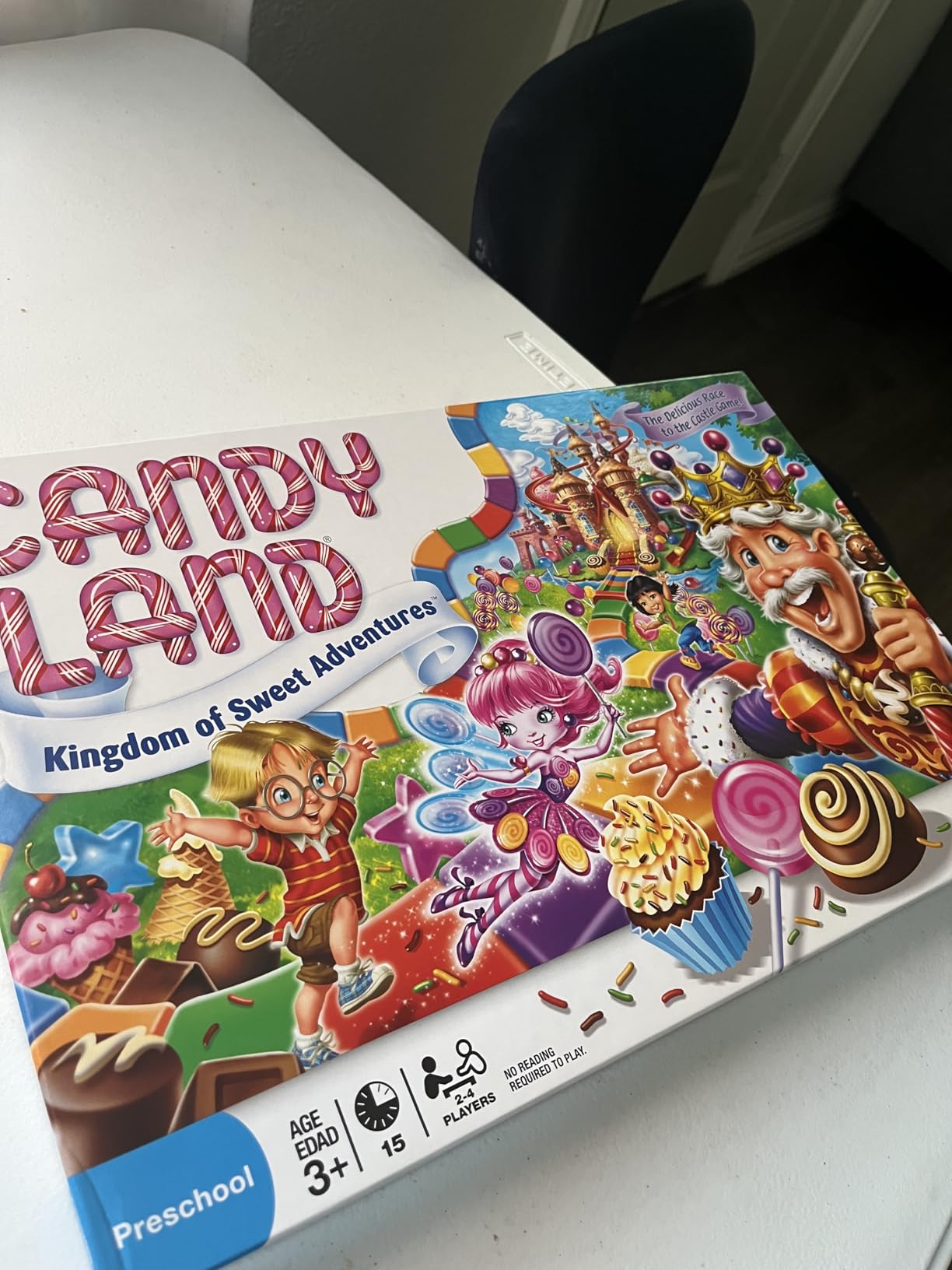 Hasbro Gaming Candy Land Kingdom of Sweet Adventures Board Game for Kids, Ages 3 & Up customer photo 1