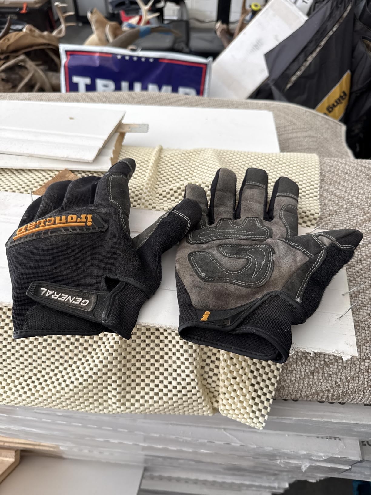 Ironclad General Utility Work Gloves GUG, All-Purpose, Performance Fit, Durable, Machine Washable (1 Pair) Black customer photo 1