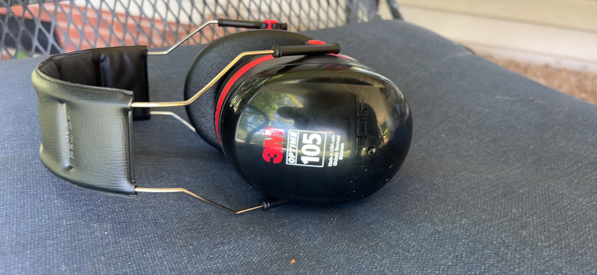 3M H10A Peltor Optime 105 Over the Head Earmuff, NRR 30 dB customer photo 2