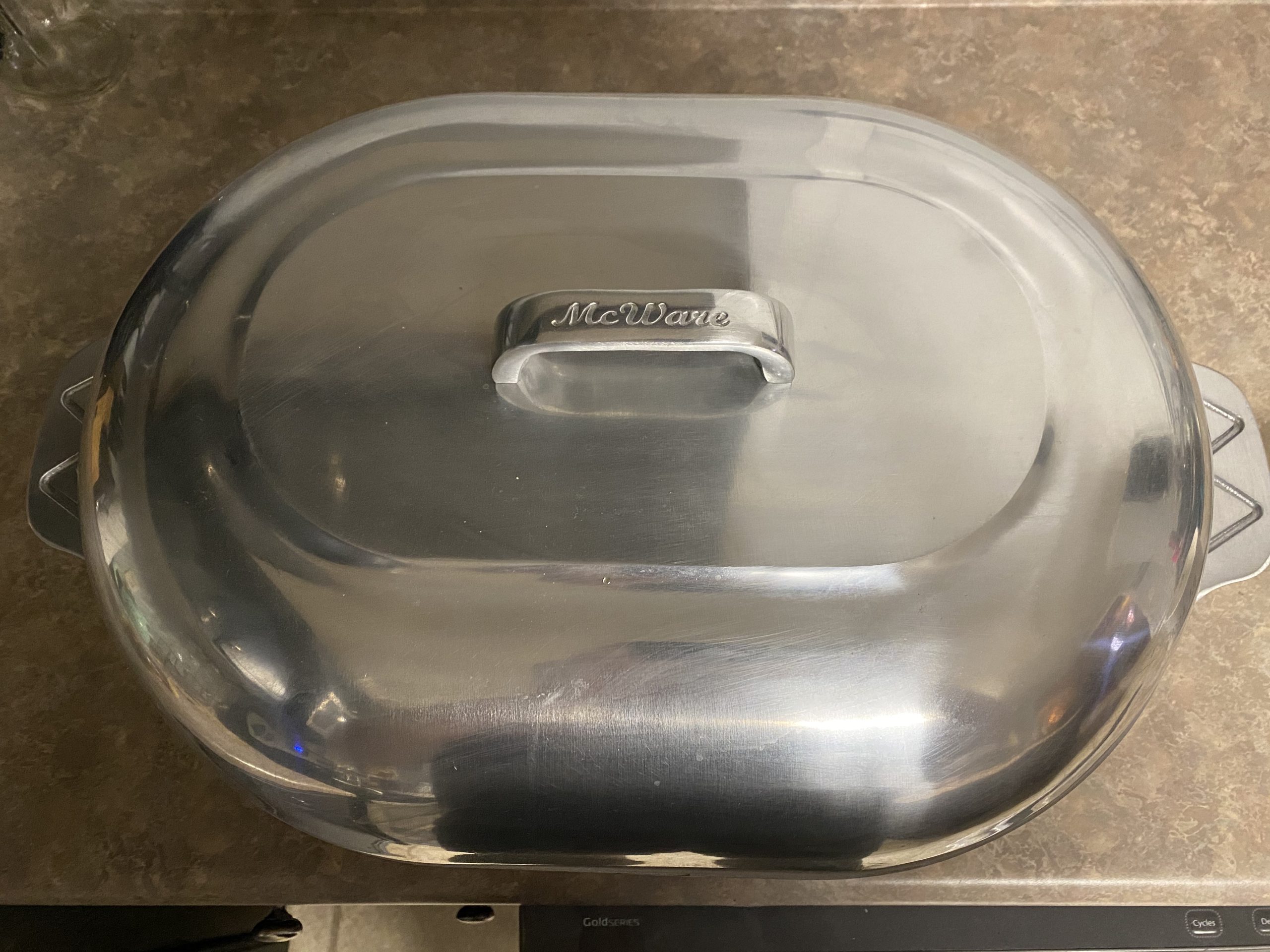 18 Inch Aluminum Oval Roaster - McWare by Cajun Classic Cookware customer photo 1