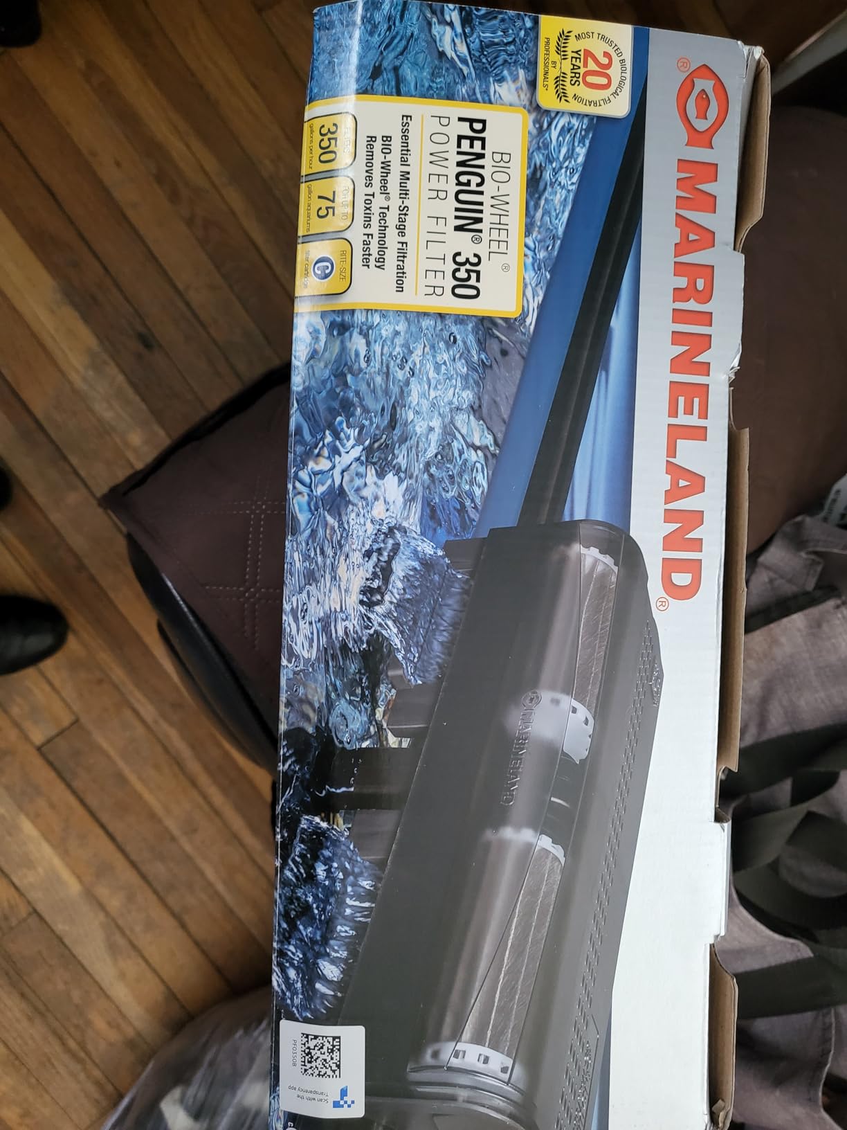 Marineland Penguin Bio-Wheel Power Filter, Multi-Stage Aquarium Filtration customer photo 1