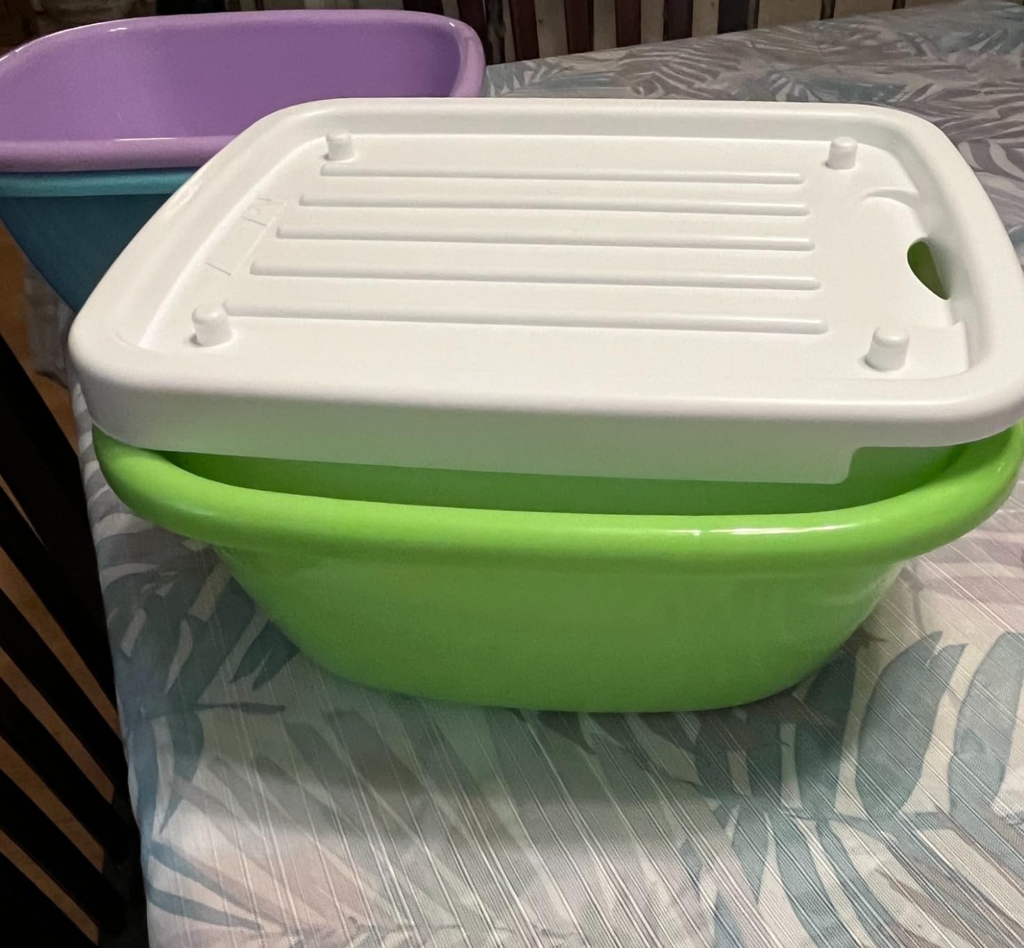 Camco RV Mini Dish Drainer & Tray - Features a Sloped Drain Tray Design, Heavy-Duty Construction - Ideal for Small Spaces, Apartments, Boats, and More - 9.5