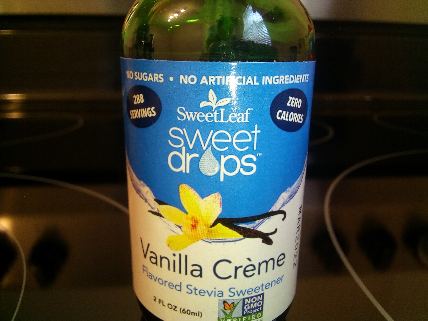 SweetLeaf Sweet Drops - Flavored Stevia Liquid Sweetener, Organic Stevia Extract, Zero Calorie, Keto Friendly, Non GMO, Natural Flavor, Sugar Alternative - Vanilla Creme, 2 Fl Oz (Pack of 1) customer photo 2