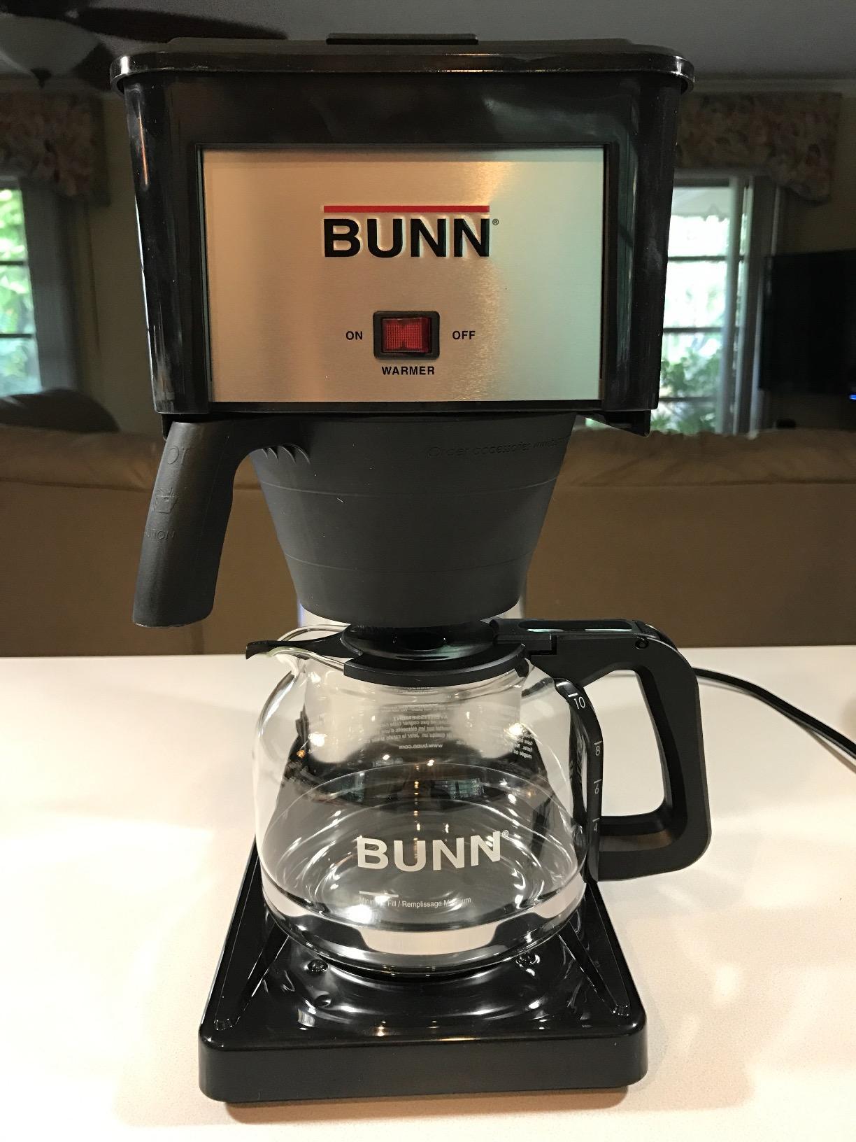 BUNN BX Speed Brew Classic 10-Cup Coffee Brewer, Black customer photo 1