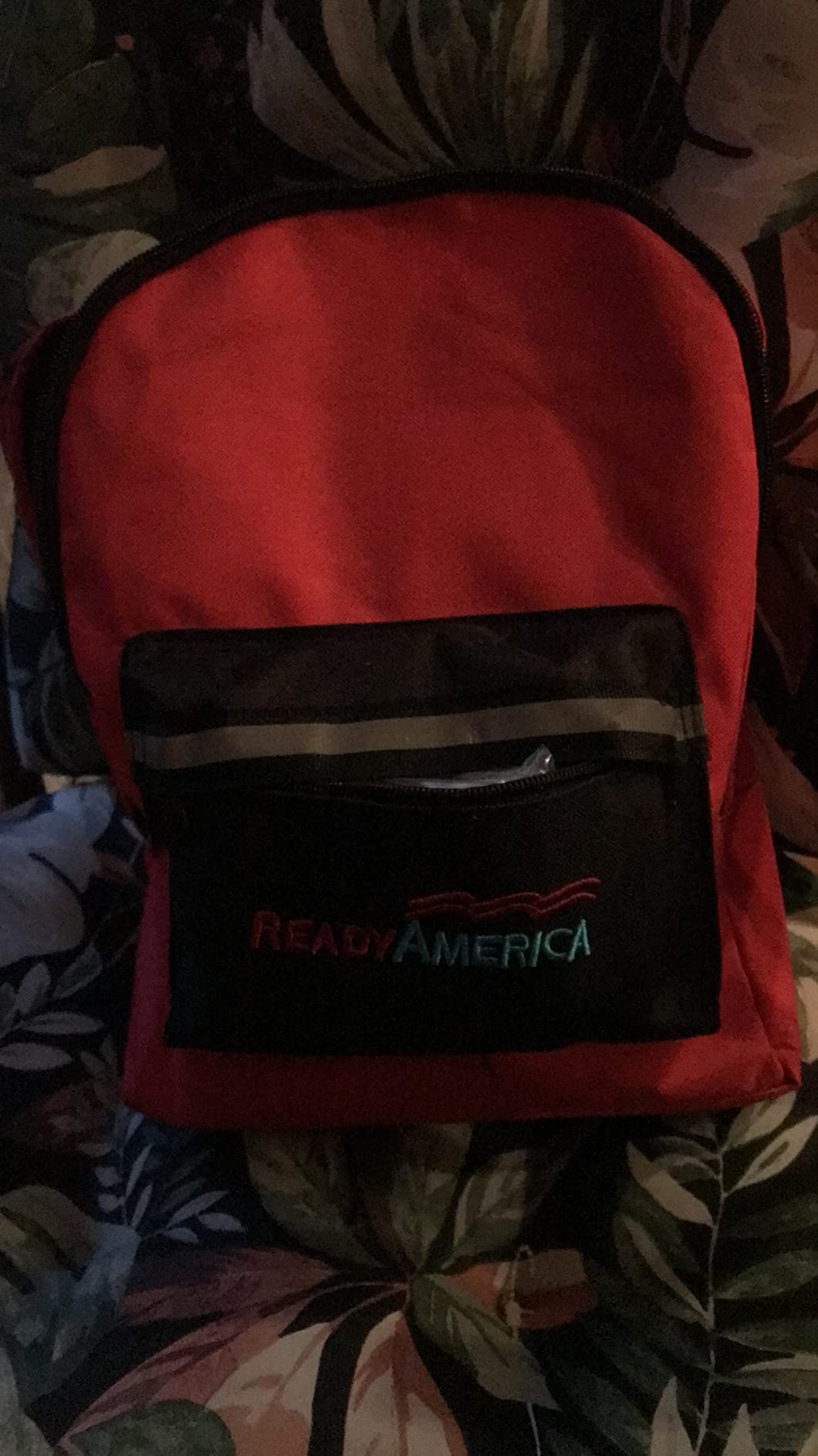 Ready America 70280 72 Hour Emergency Kit, 2-Person, 3-Day Backpack, Includes First Aid Kit, Survival Blanket, Portable Preparedness Go-Bag for Camping, Car, Earthquake, Travel, Hiking, and Hunting, Red customer photo 1