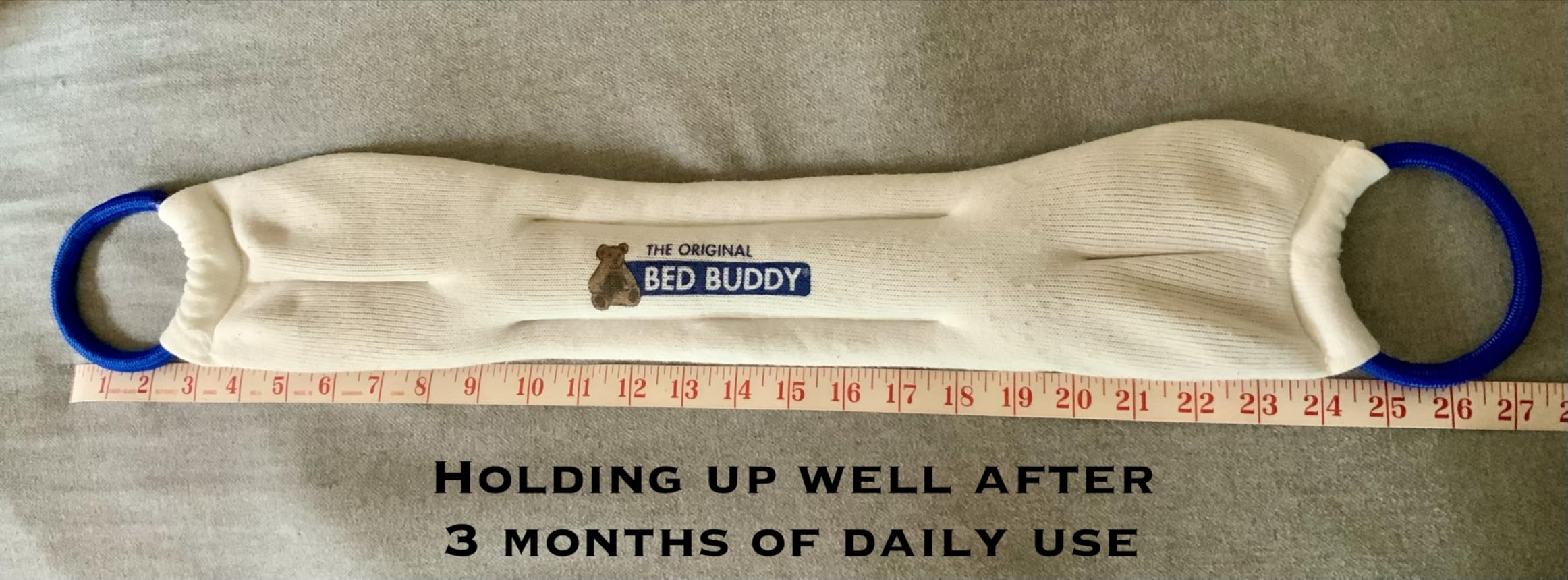 Bed Buddy Hot and Cold Neck Wrap, White - Microwavable Heating Pad & Cold Pack for Neck, Sore Muscles - Moist Heat Therapy Wrap customer photo 1
