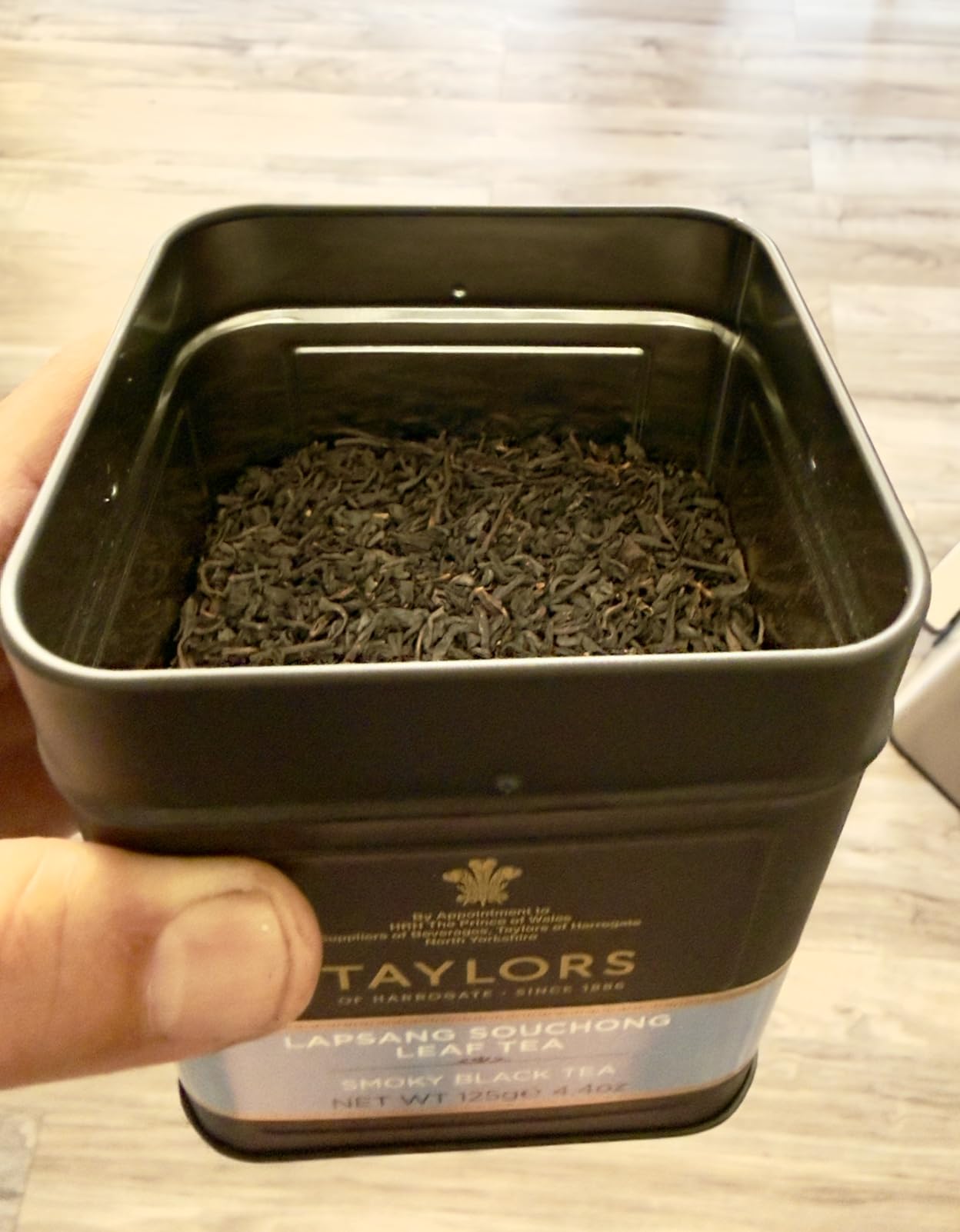 Taylors of Harrogate Earl Grey, Loose Leaf, 4.41 Ounce Tin Caddy customer photo 1