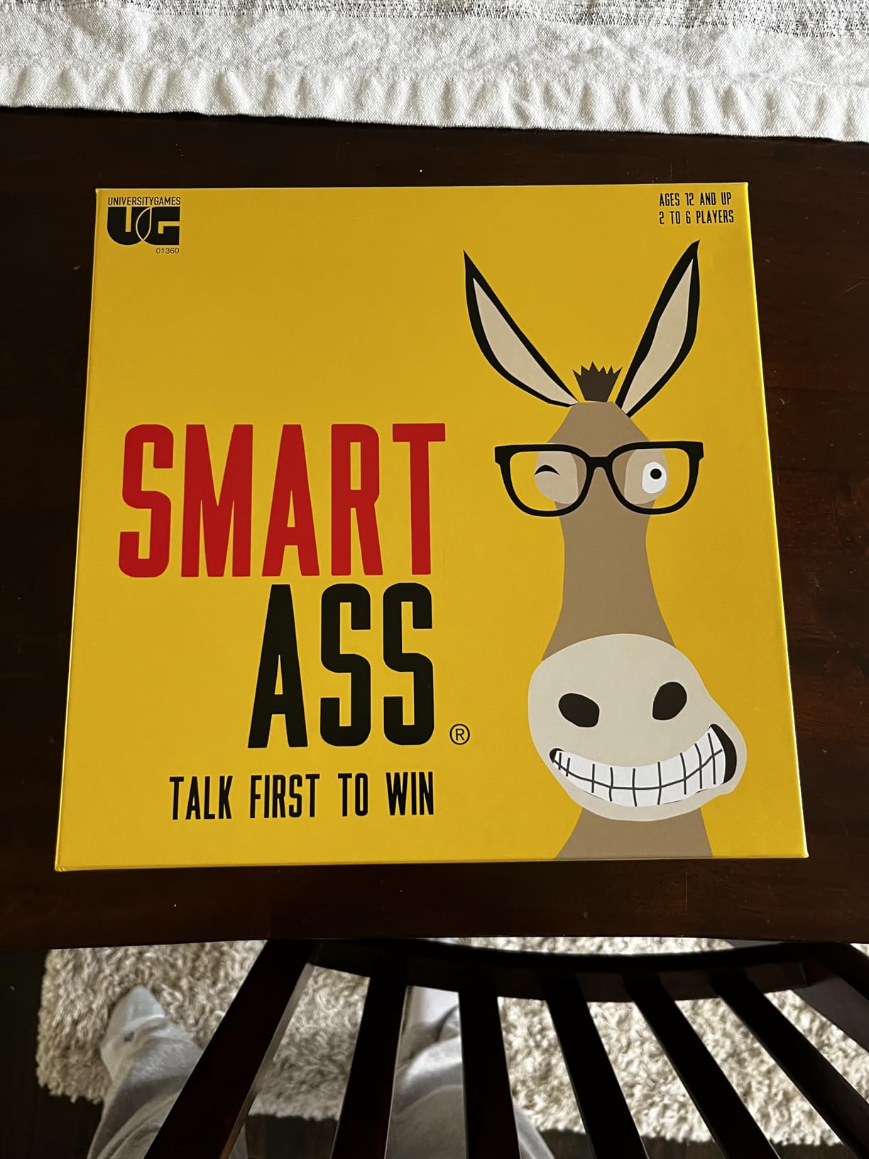 University Games Smart Ass Trivia The Ultimate Who, What, Where Party Game for Families and Adults Ages 12 and Up customer photo 1