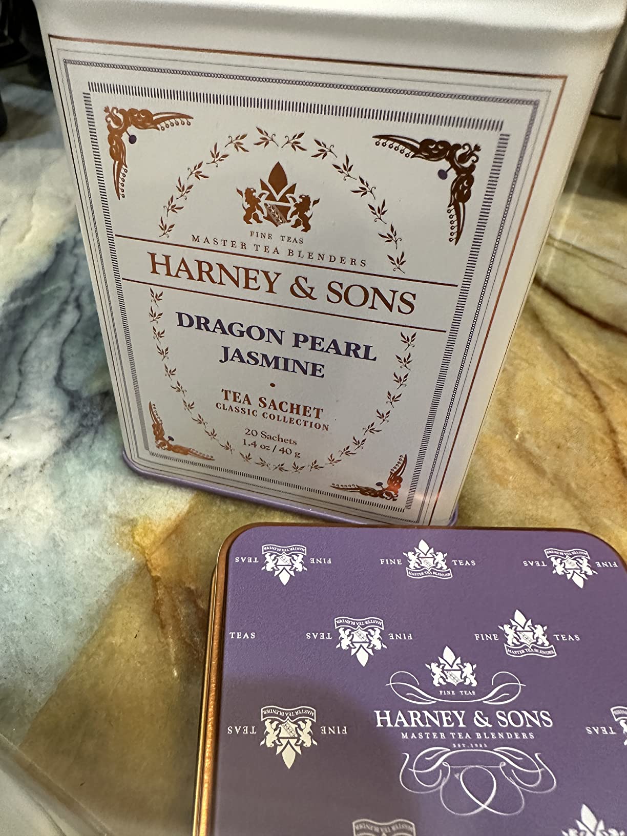 Harney & Sons Dragon Pearl Jasmine Tea, 20 Count (Pack of 1) customer photo 1