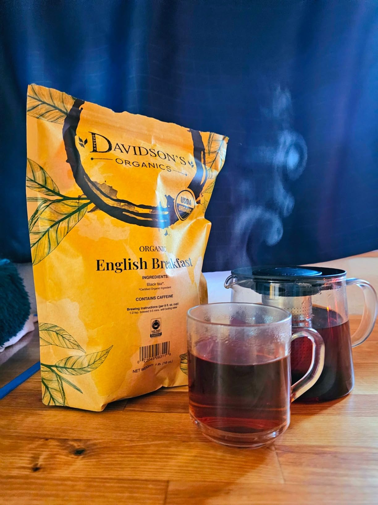 Davidson's Organics, English Breakfast, Loose Leaf Tea, 16-Ounce Bag customer photo 1