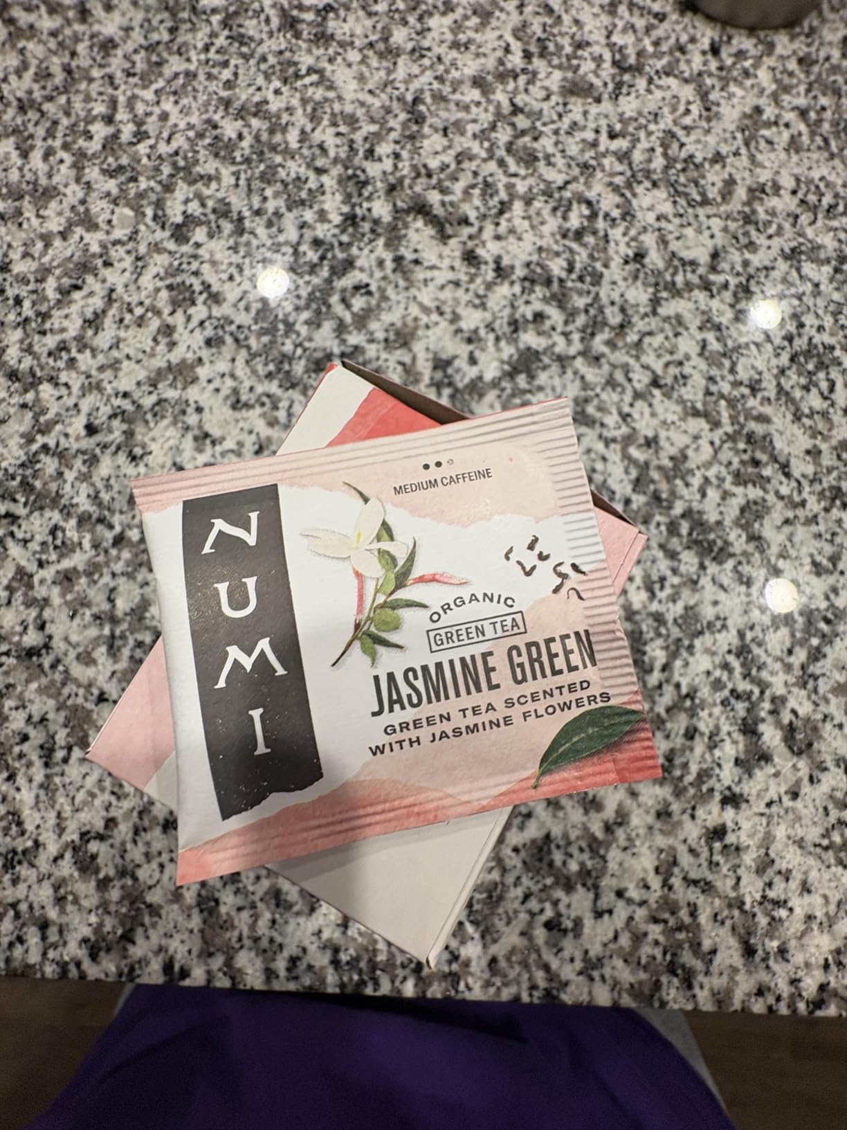 Numi Organic Green Tea with Jasmine, 18 Microplastic-Free Tea Bags customer photo 1