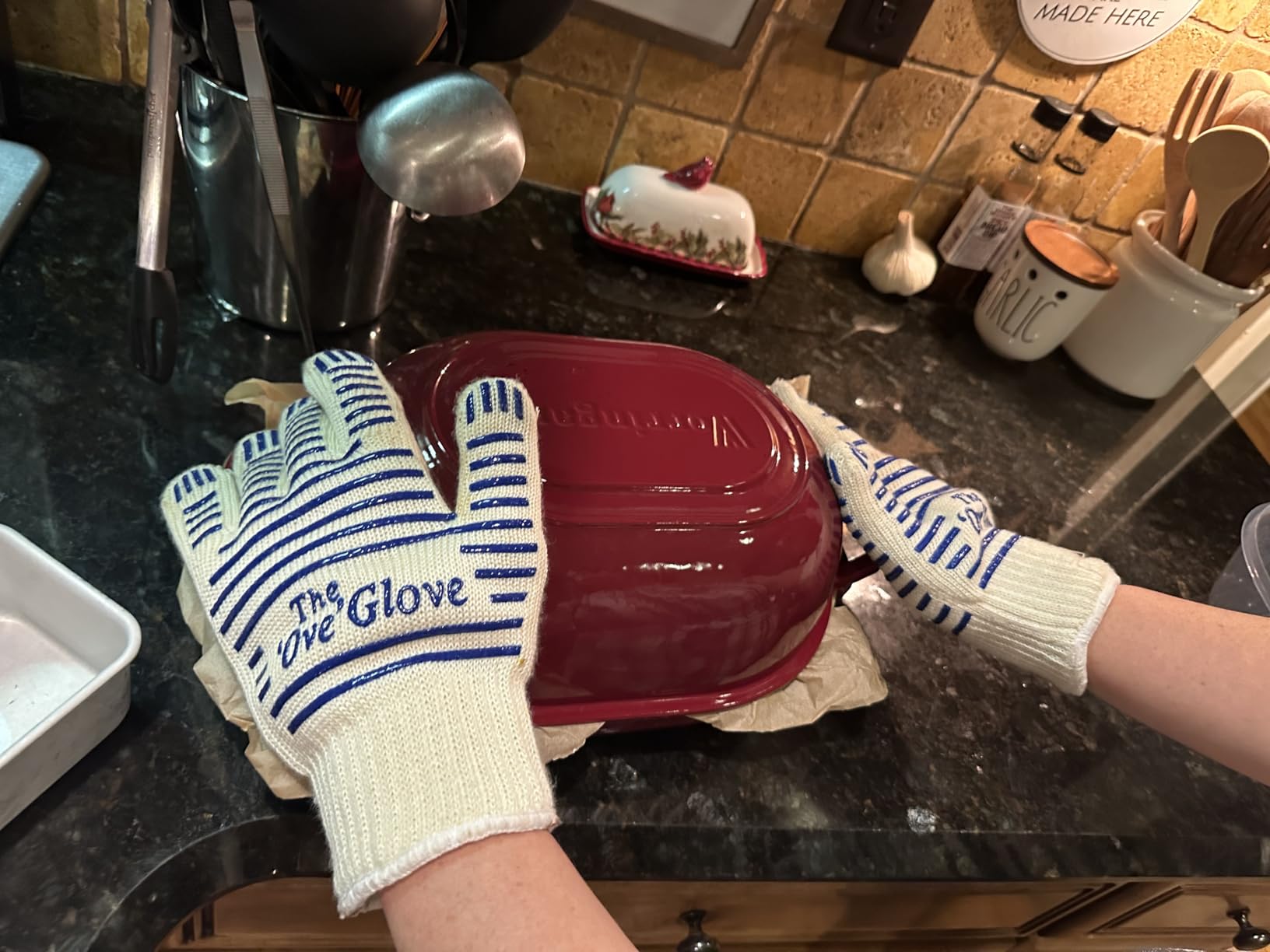 The Ove Glove - Superior Heat & Flame Hand Protection - Pack of 1 Oven Mitt customer photo 1