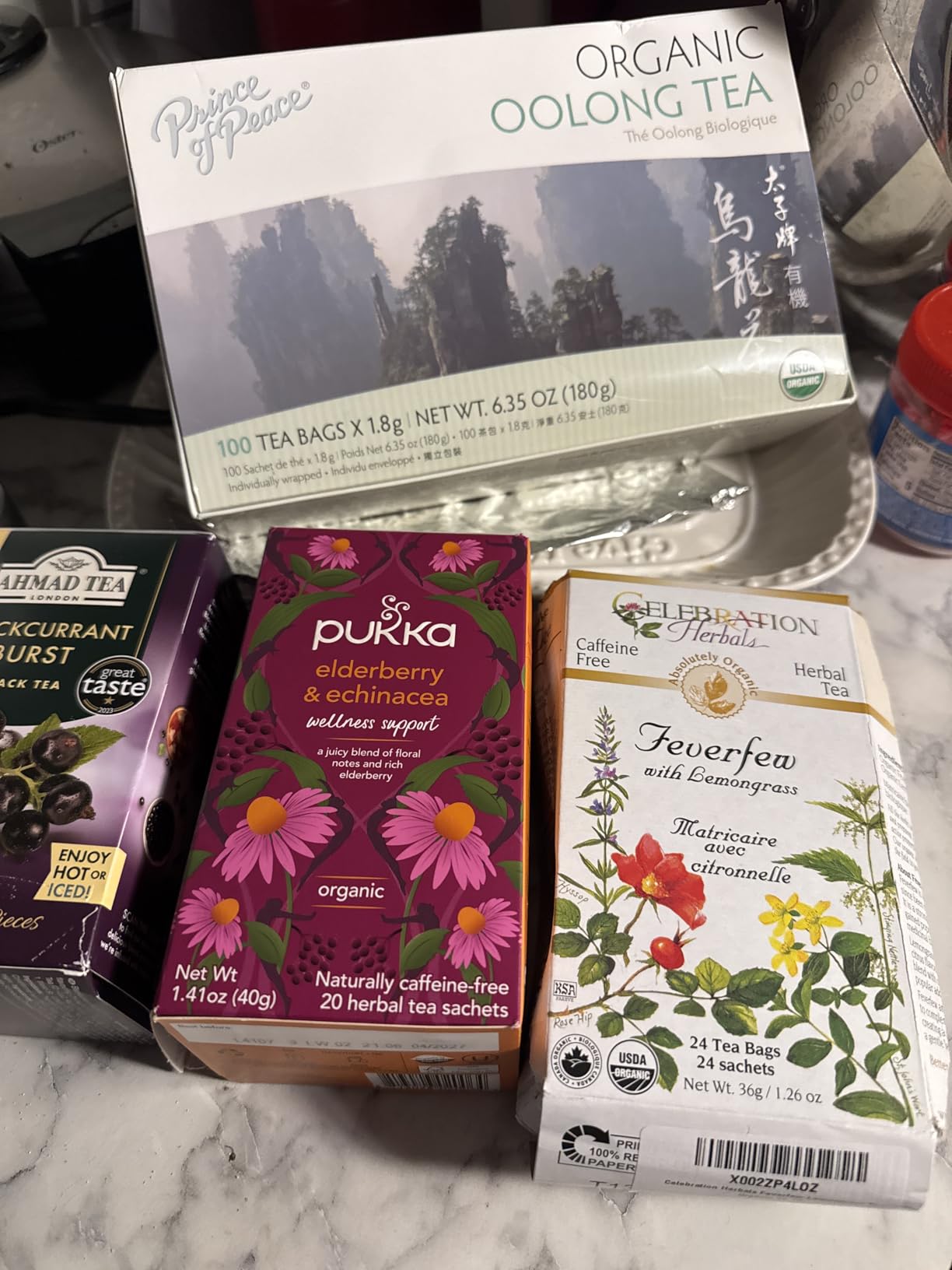 Prince of Peace Organic Oolong Tea, 100 Tea Bags - 100% Organic Black Tea - Unsweetened Black Tea - Lower Caffeine Alternative to Coffee customer photo 2
