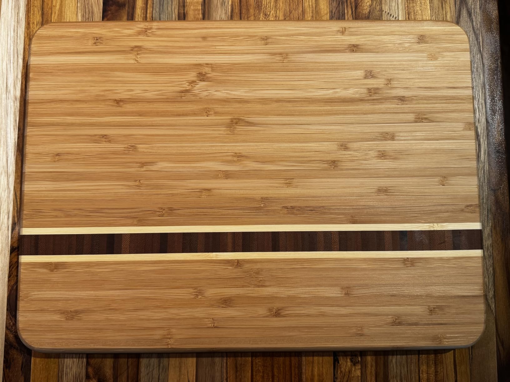 Totally Bamboo Barbados Bamboo Wood Cutting Board, 9