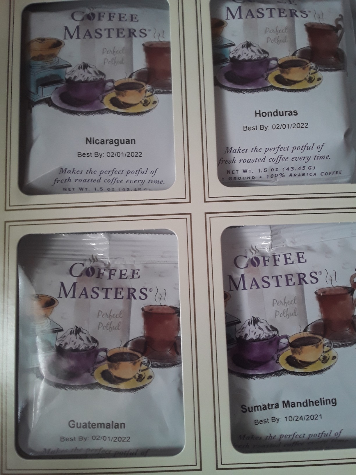 Coffee Masters Around the World in Twelve Coffees, 1.5 Ounce (Pack of 12) customer photo 2