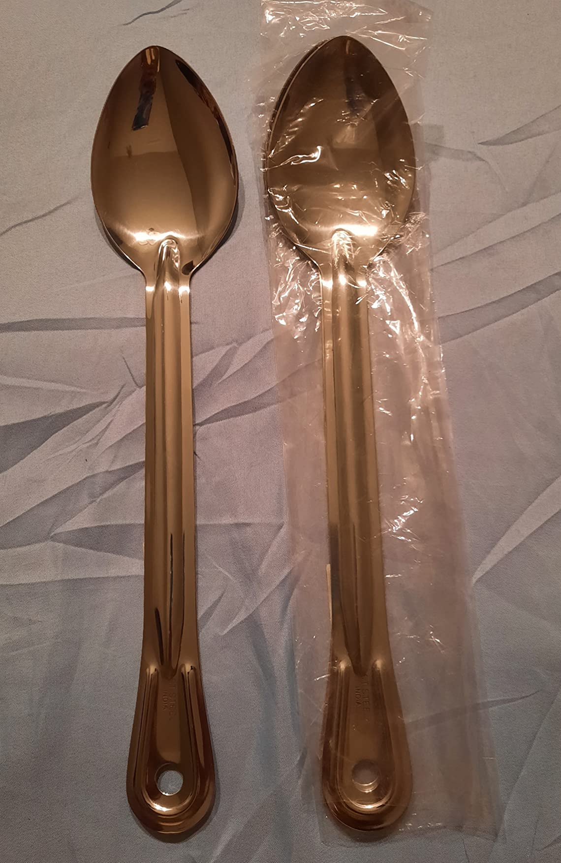 Winco BSOT-13 Solid Stainless Steel Basting Spoon, 13-Inch customer photo 1