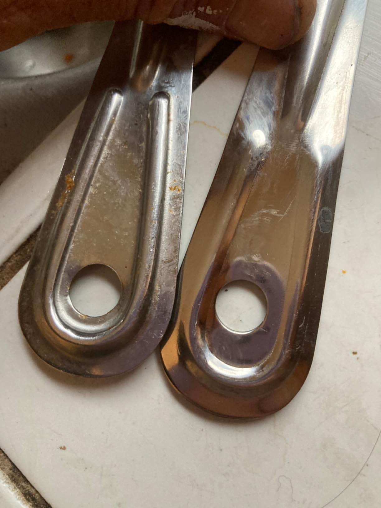 Winco BSOT-13 Solid Stainless Steel Basting Spoon, 13-Inch customer photo 2