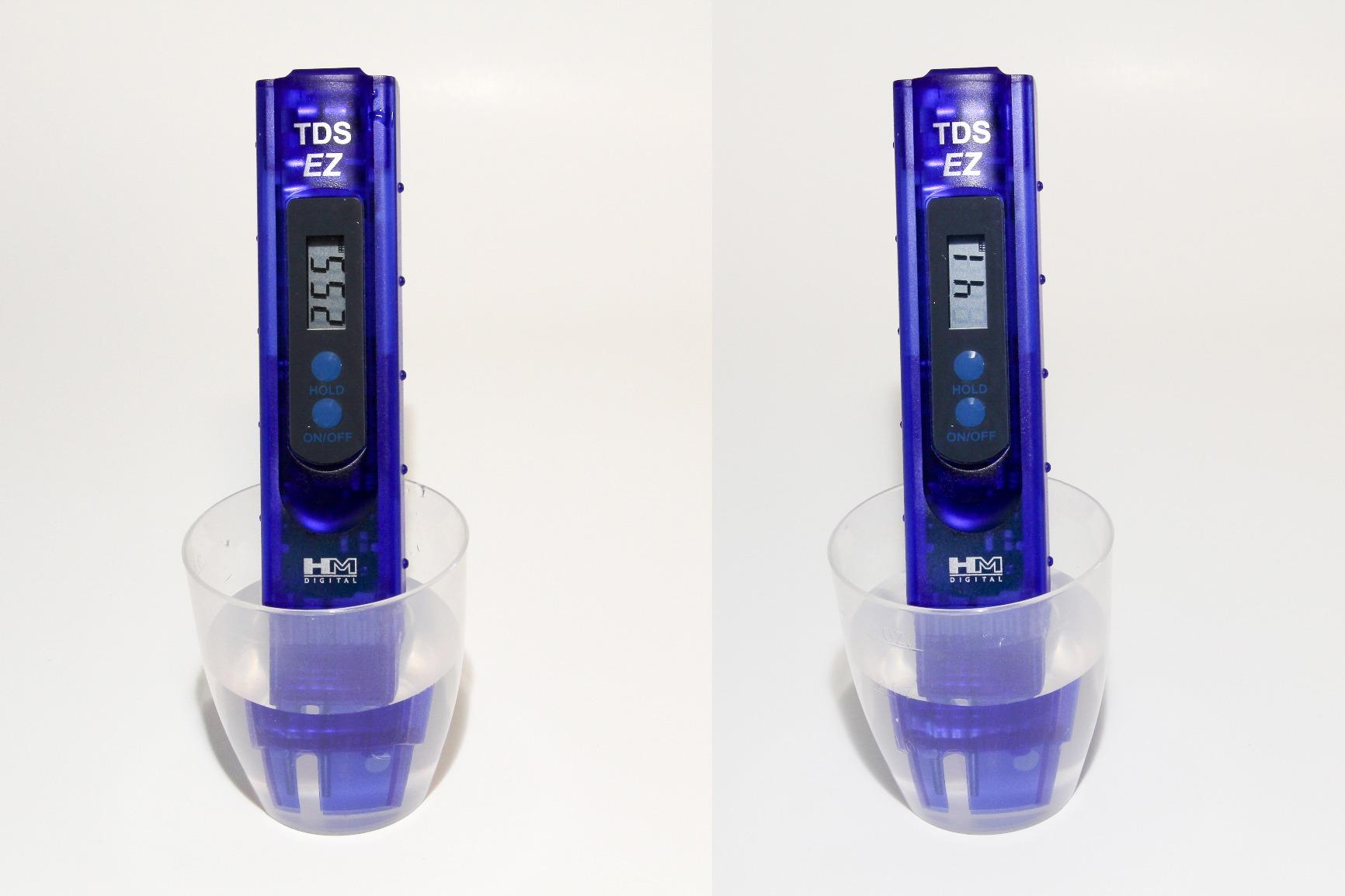HM Digital TDS-EZ Water Quality TDS Tester, 0-9990 ppm Measurement Range, 1 ppm Resolution, 3% Readout Accuracy, Purple customer photo 1