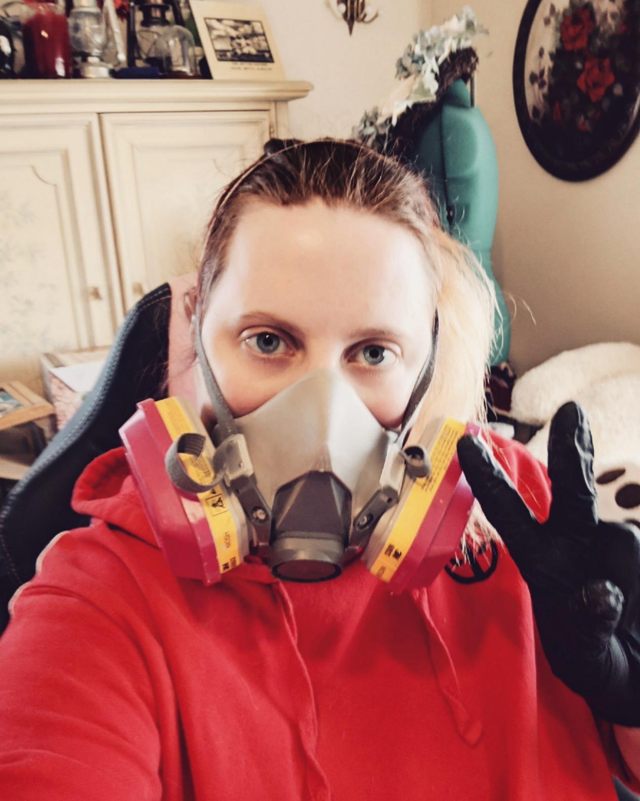 3M P100 / OV / AG Multi-Purpose Reusable Respirator 62023 Medium Size NIOSH-APPROVED P100 / Organic Vapor / Acid Gas Rated Filters customer photo 1