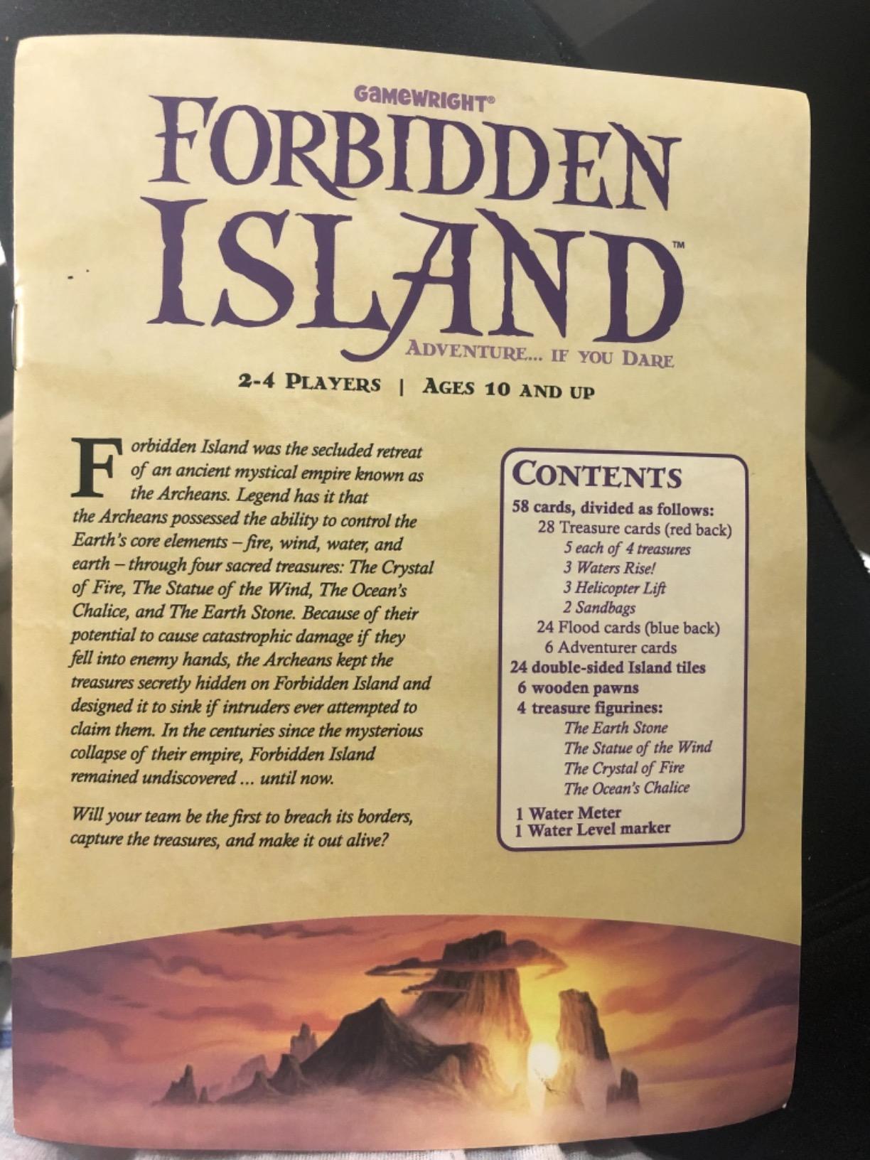 Gamewright - Forbidden Island - Cooperative Strategy Survival Board Game, 2-4 Players customer photo 2