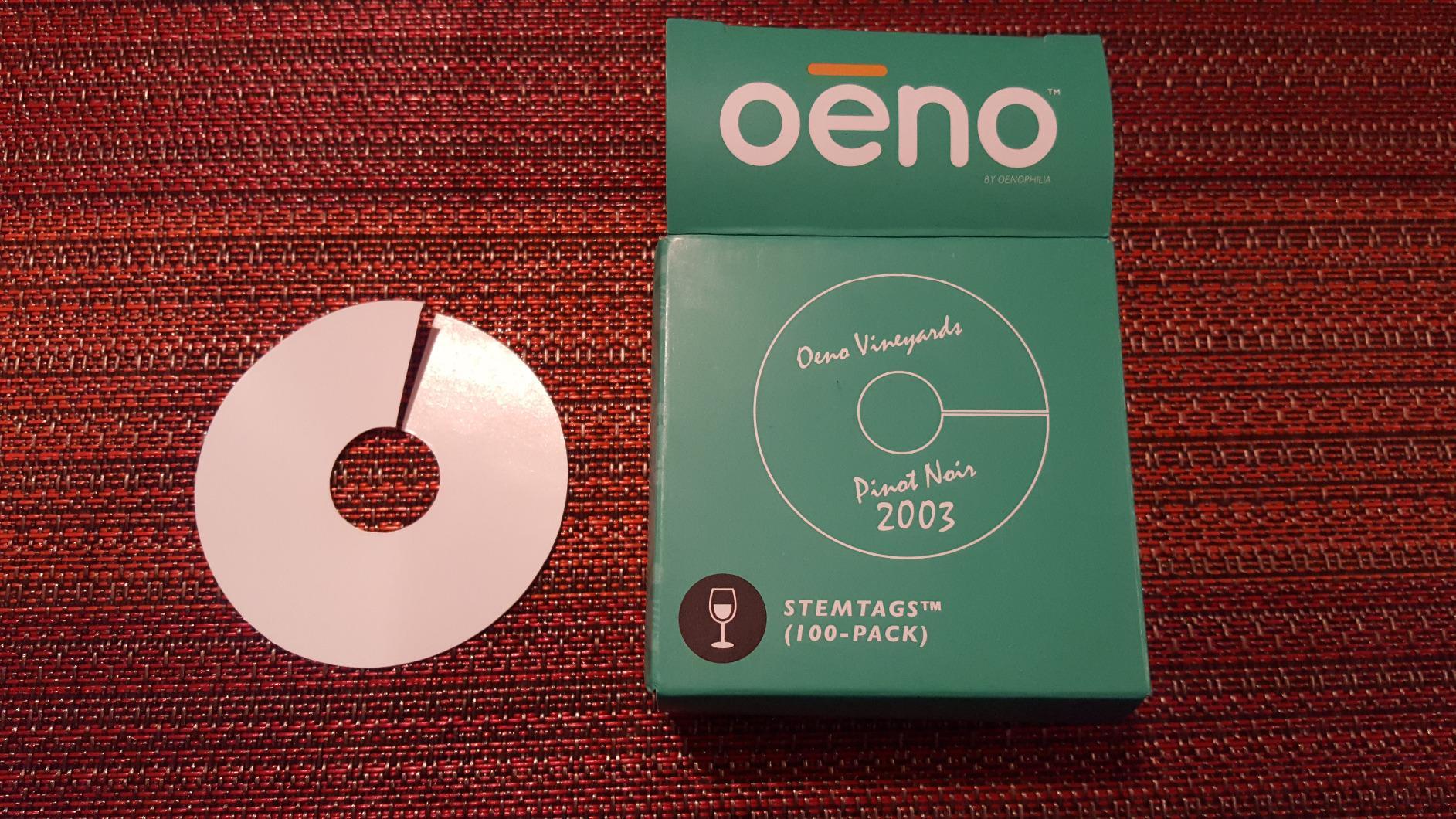 Oenophilia Stemtags, Blank, Set of 100, Wine Glass Drink Markers, Wine Tags for Parties and Events customer photo 1