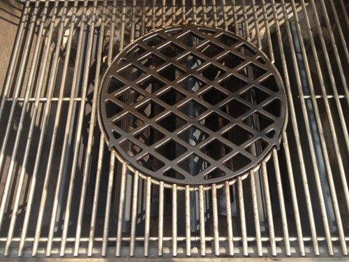 Weber Gourmet BBQ System Sear Grate - Porcelain-Enameled Cast-Iron for Perfect Sear Marks customer photo 2