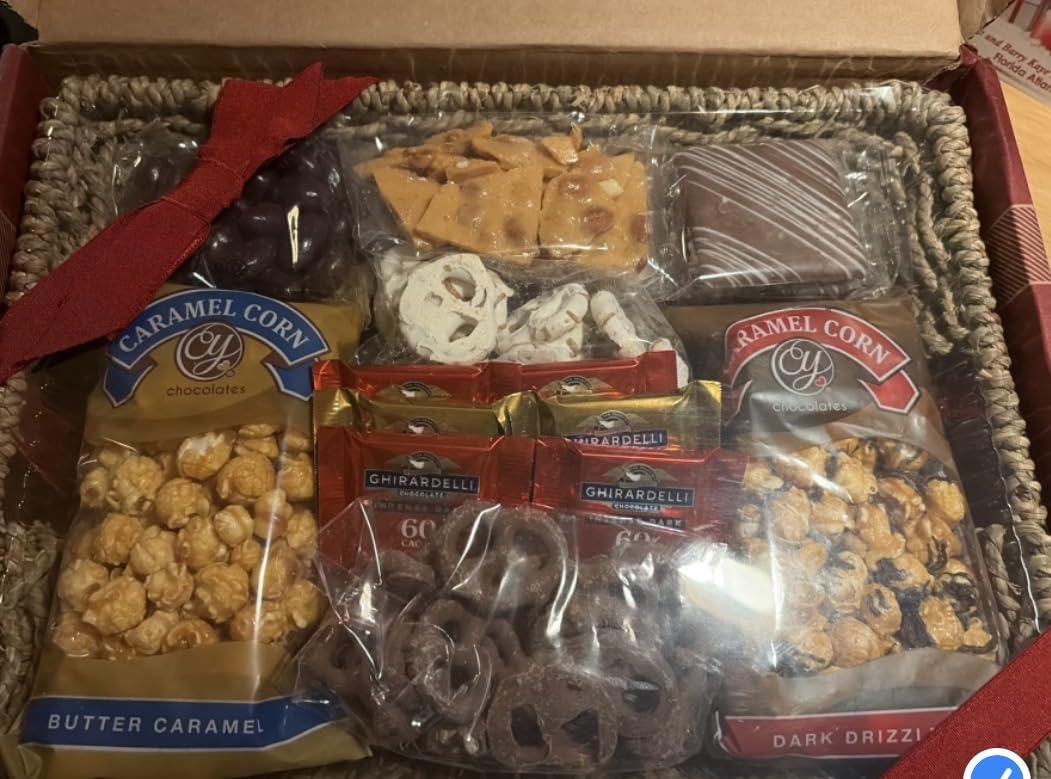 A Gift Inside Chocolate, Caramel and Crunch Grand Gift Basket customer photo 2
