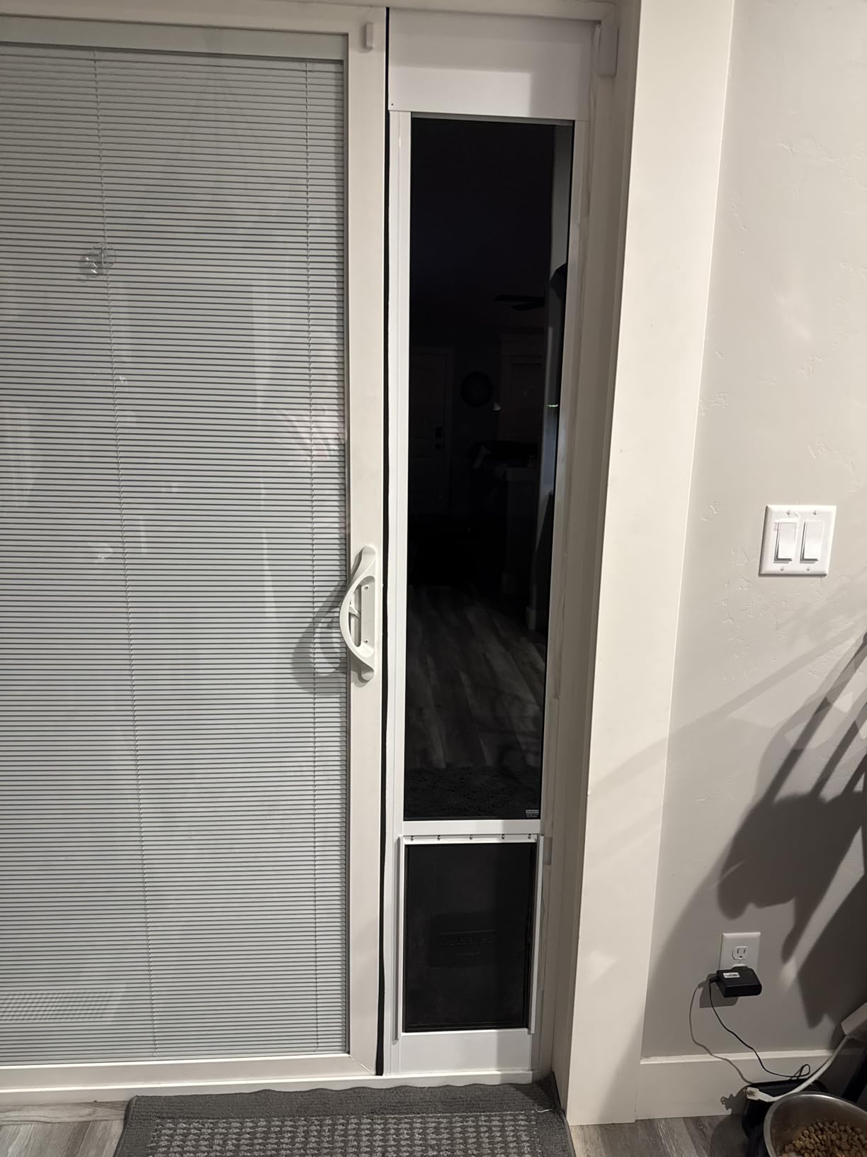 PetSafe Sliding Glass Pet Door - No-Cut DIY Install Doggy Door for Renters - Aluminum Frame - Adjustable Height 75 7/8