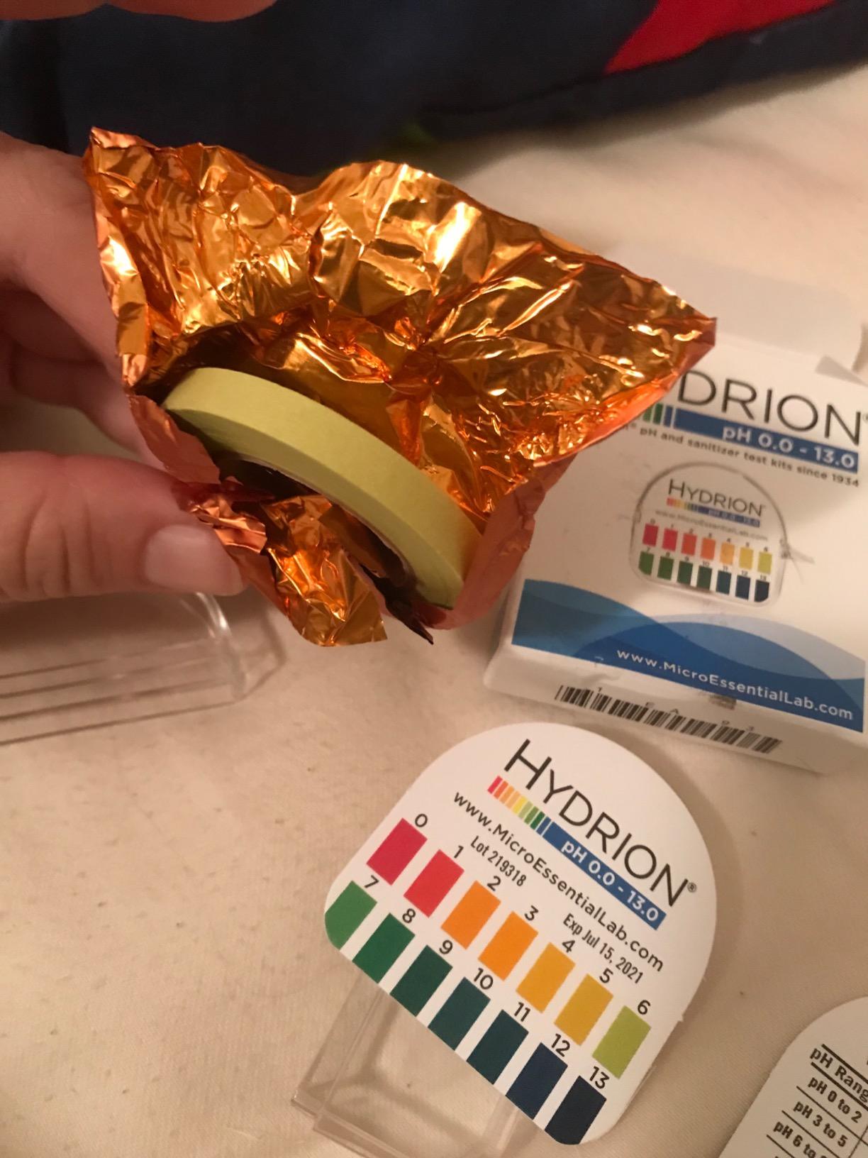 Hydrion Ph Paper (93) with Dispenser and Color Chart - Full Range Insta Chek ph- 0-13 customer photo 2