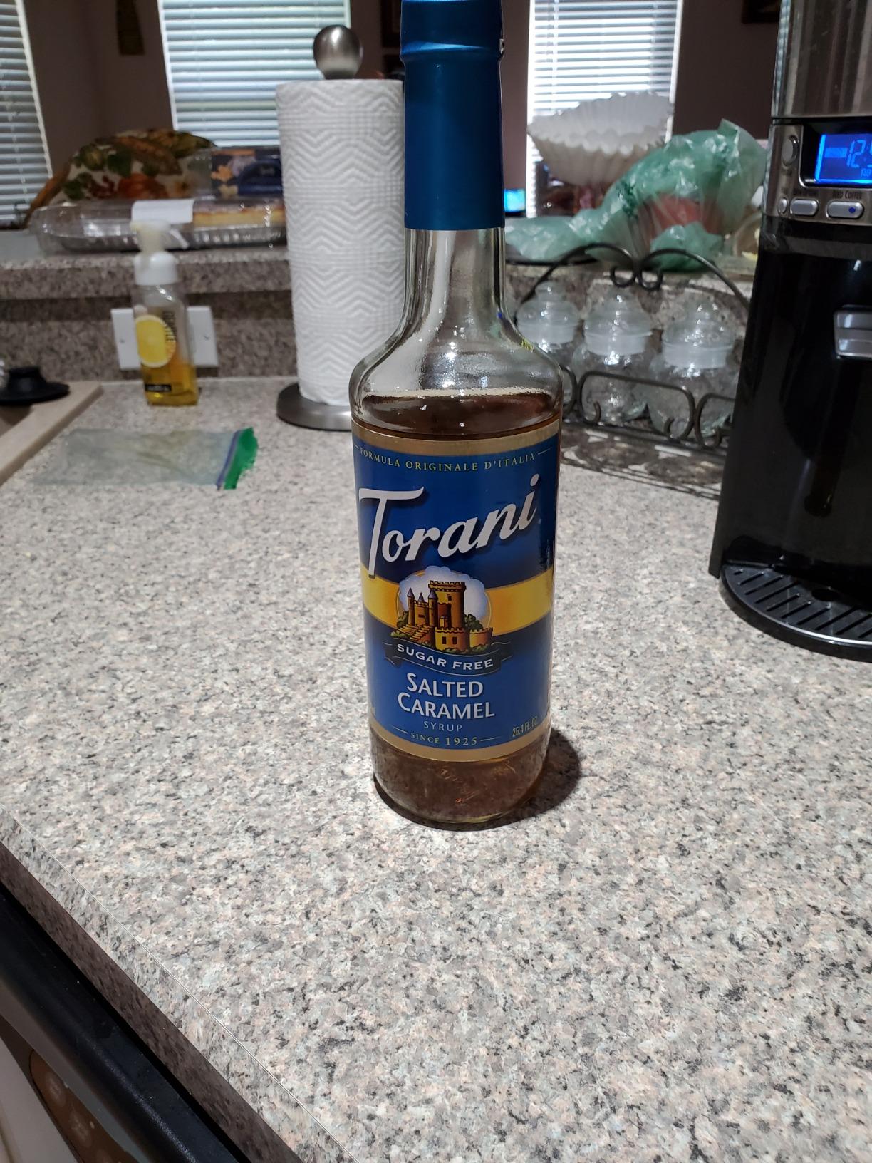 Torani Sugar Free Salted Caramel Syrup, 25.4 oz customer photo 1